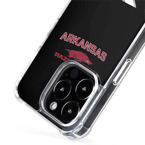 University of Arkansas-Fayetteville Razorbacks Black iPhone 15 Pro MagSafe Case